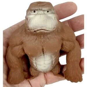 Monkey Stretchy Figure Gorilla Monkee Stretchable Toy Ape Squishy Animal Pose 3+